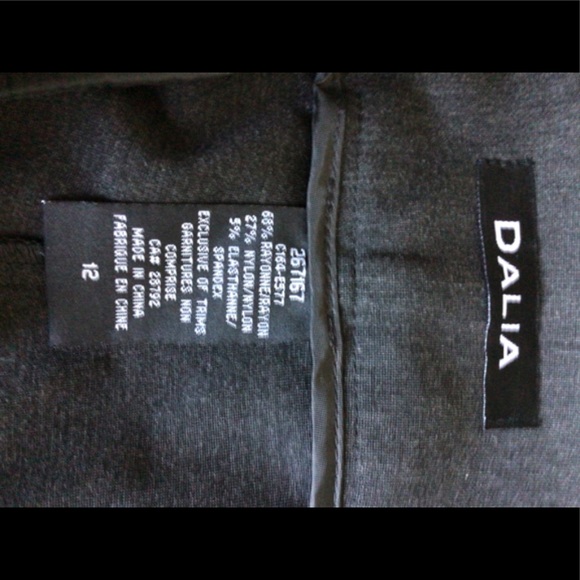 Dalia Charcoal Grey Dress Pants - Picture 5 of 5